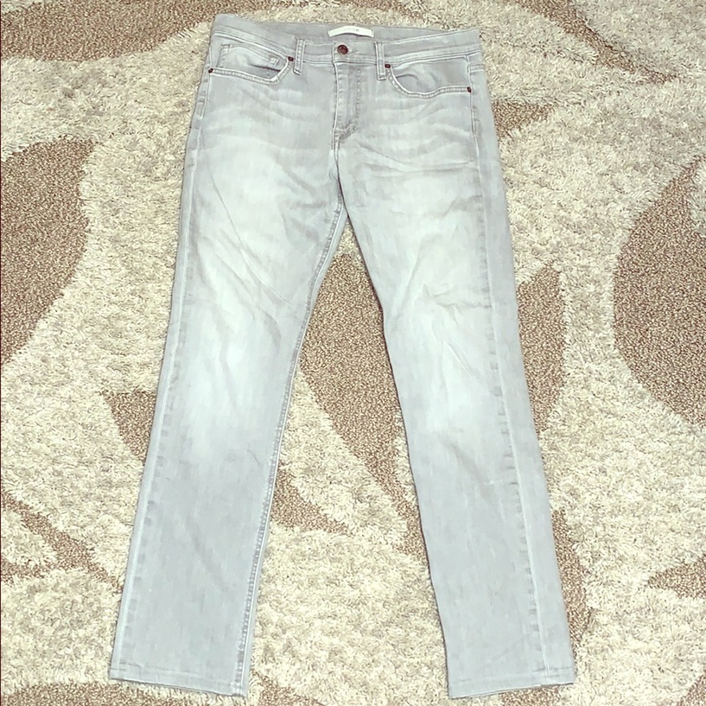 Joe’s Slim Fit Silver Jeans